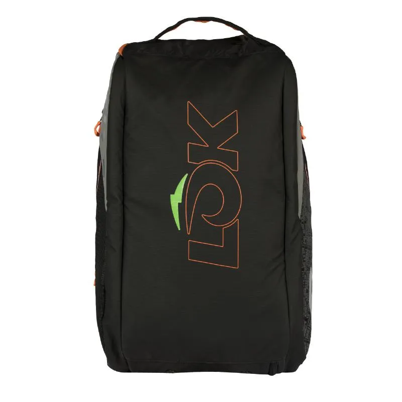 Lok Maxx 2 Saco De Raquete De Padel Preto Laranja