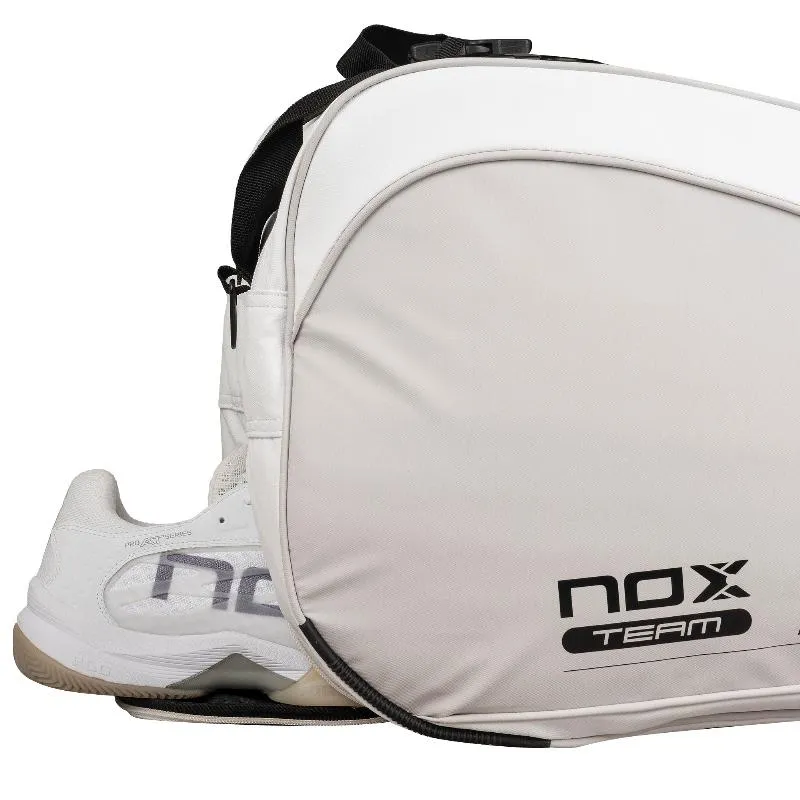 Nox ML10 Team Branco Cinza Raquete De Padel Bag