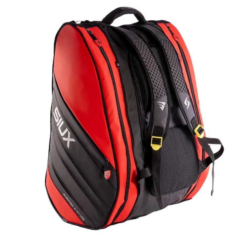 Siux Stupa Electra Bolsa Padel Vermelha Preta