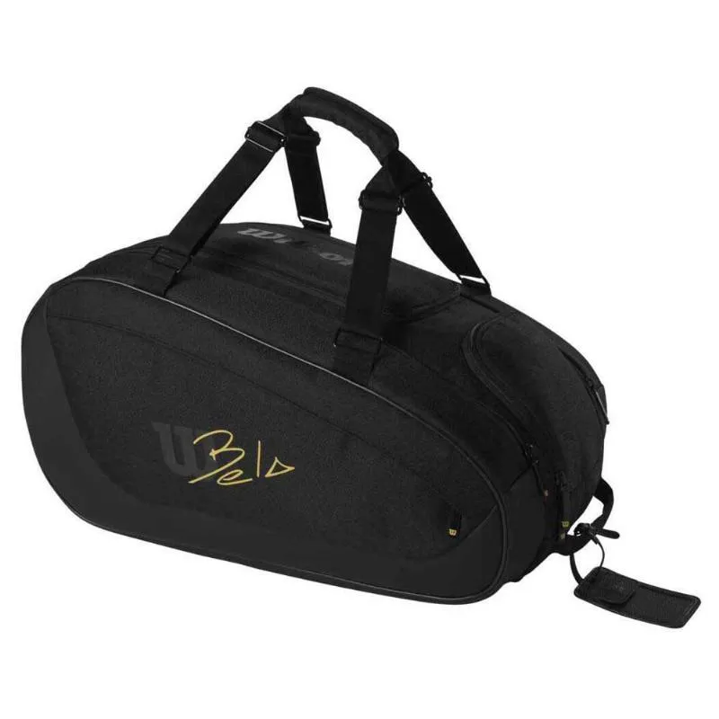 Wilson Bela Super Tour Saco De Raquete De Padel Preto