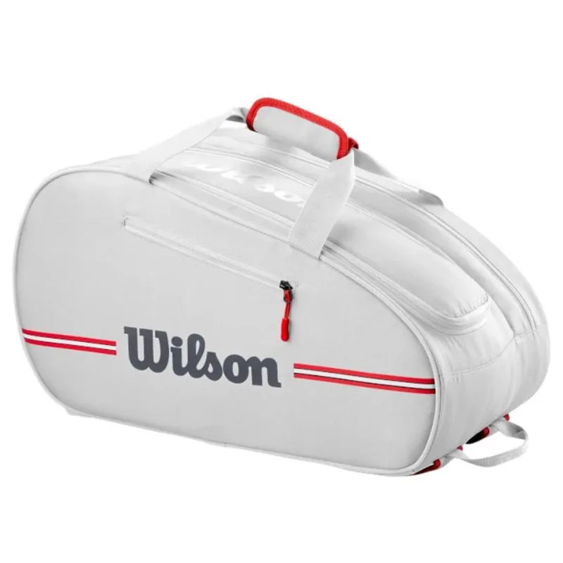 Saco de Padel Wilson Team Branco