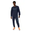 Calças Asics Logo Midnight Blue Green