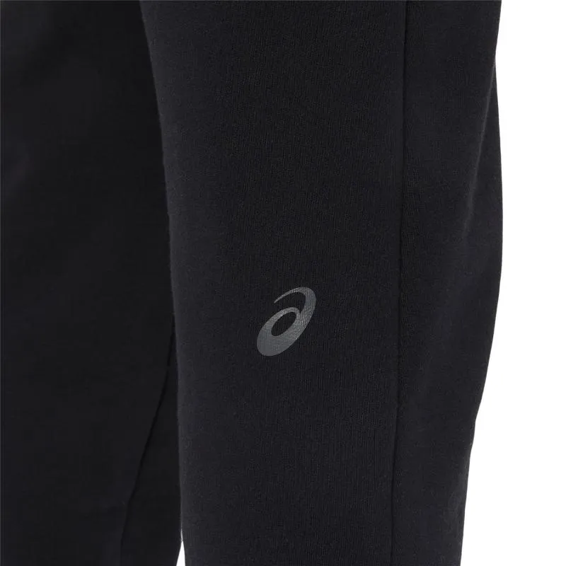 Calças Asics Logo Preto Cinza