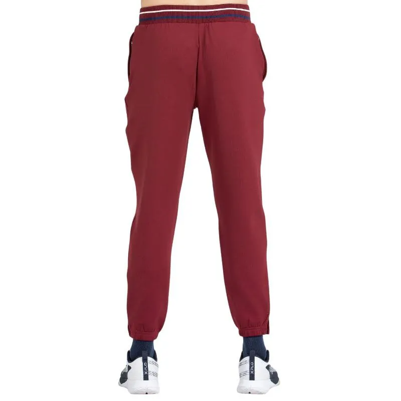 Pantalon Bullpadel Ain Vino Burdeos
