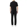 Calça elástica esportiva Lacoste preta
