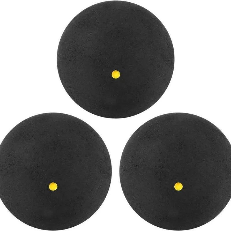 Squash Head Tournament Yellow Point Ball 3 Units