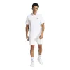 Polo Branco Preto do Adidas Club
