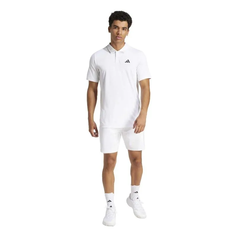 Polo Branco Preto do Adidas Club