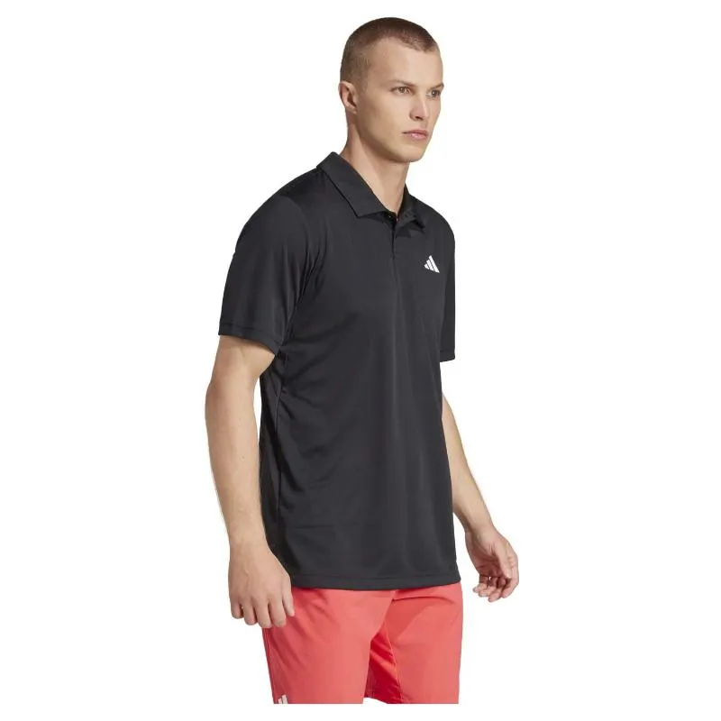 Polo Preto Branco do Adidas Club