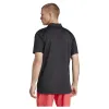 Polo Preto Branco do Adidas Club