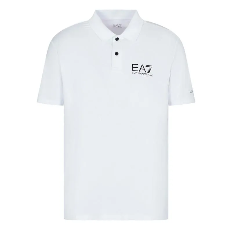 Polo Armani EA7 Ventus 7 Blanco