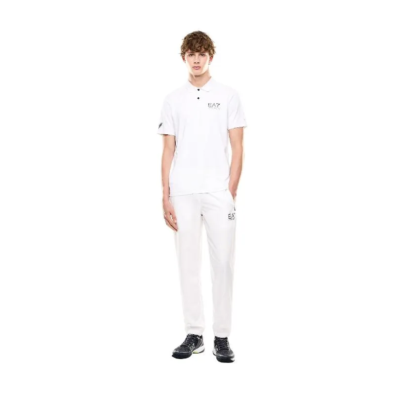 Polo Armani EA7 Ventus 7 Blanco