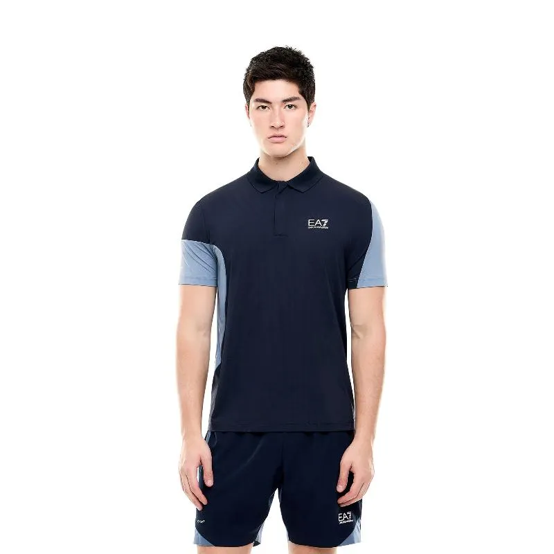 Armani EA7 Ventus 7 Polo Armani Blu Regolare