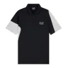 Polo Armani EA7 Ventus 7 Regular Negro