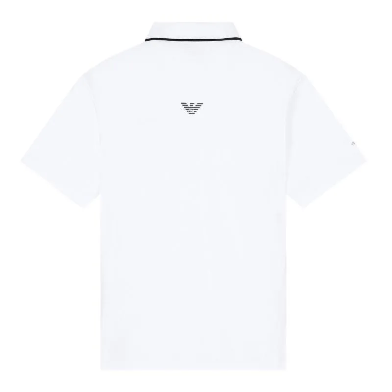 Polo Armani EA7 Ventus 7 Tennis Pro Regular Blanco