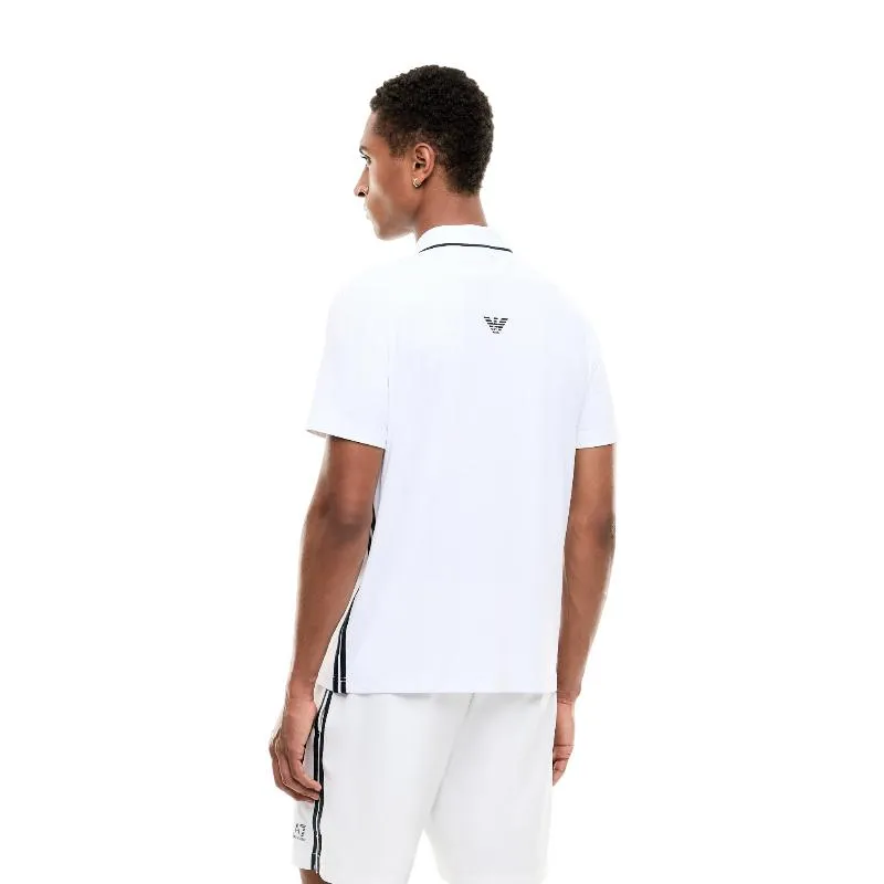 Polo Armani EA7 Ventus 7 Tennis Pro Regular Blanco