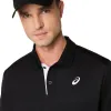 Polo Asics Tribunal Negro