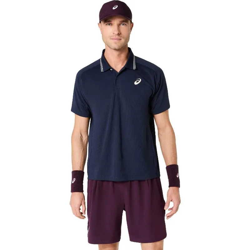 Asics Game SS Top Dark Blue Polo