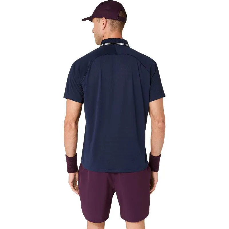 Asics Game SS Top Dark Blue Polo