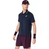 Asics Game SS Top Polo blu scuro