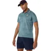 Polo Asics Match Jacquard SS Top Verde