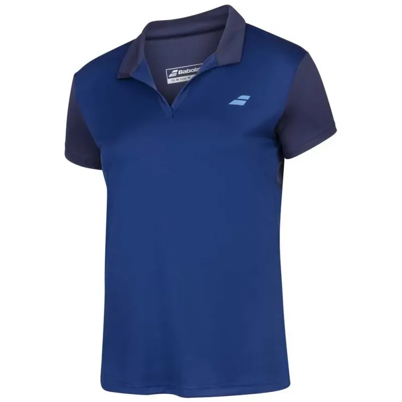 Polo Babolat Play Azul Marino Junior