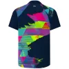 Camisa Polo Bidi Badu Kaleido Azul Escuro Mix