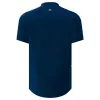 Camisa Polo Azul Escuro Vermelho Bidi Badu New York