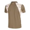 Camisa Polo Bidi Badu Paris Bege Marrom