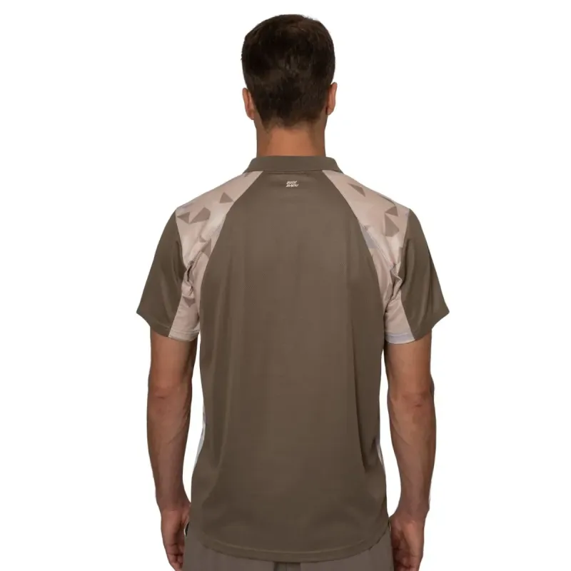 Camisa Polo Bidi Badu Paris Bege Marrom