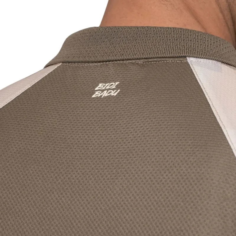 Camisa Polo Bidi Badu Paris Bege Marrom