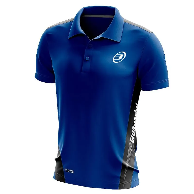 Polo Bullpadel Bubon Azul Real