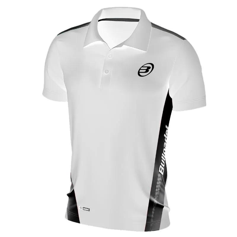 Polo Bullpadel Bubon Blanco