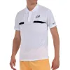 Blusa Polo Branca Bullpadel Calzadil