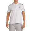 Blusa Polo Branca Bullpadel Menkar