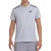 Bullpadel Mirac Camisa Polo Cinza Pérola