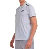 Bullpadel Mirac Camisa Polo Cinza Pérola