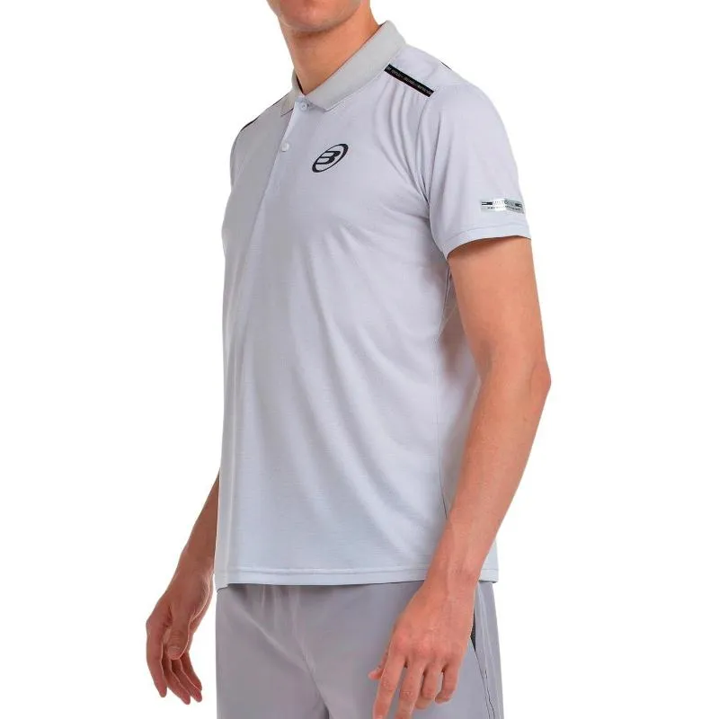 Bullpadel Mirac Camisa Polo Cinza Pérola