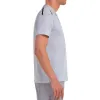 Bullpadel Mirac Camisa Polo Cinza Pérola