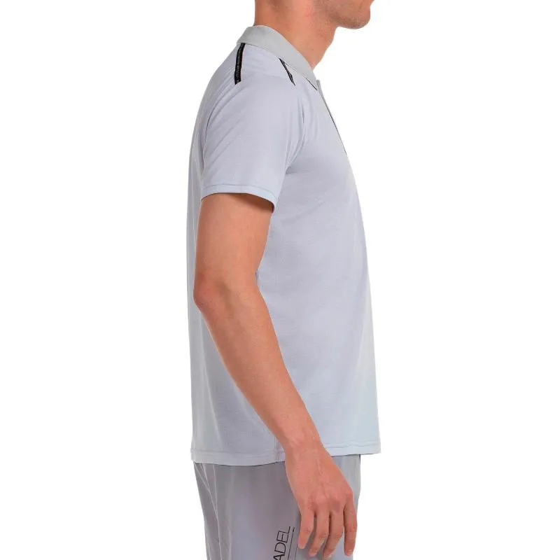 Bullpadel Mirac Camisa Polo Cinza Pérola