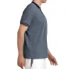 Blusa Polo Bicolor Bullpadel Tenfe Azul-Marinho