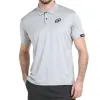 Bullpadel Unete Gris Pérola Camisa Polo de Dois Tons