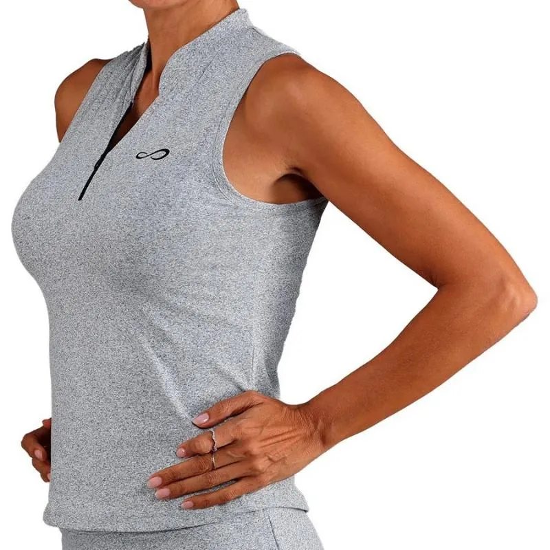 Camisa Polo Endless Glam Cinza China