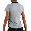 Endless Onyx Polo Mangas Cinza China