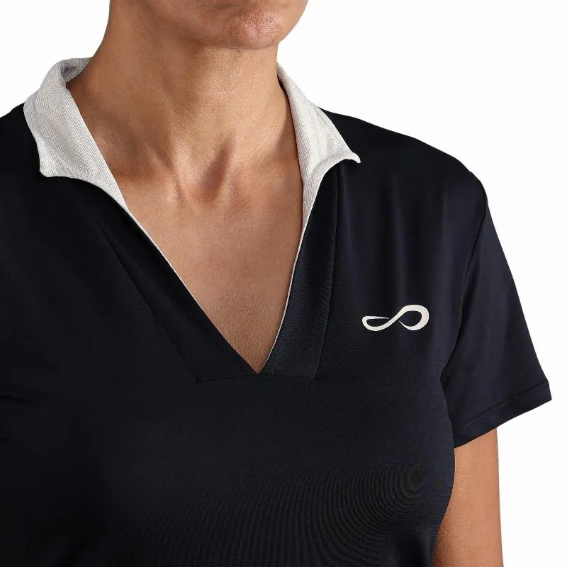 Polo Endless Onyx Mangas Negro