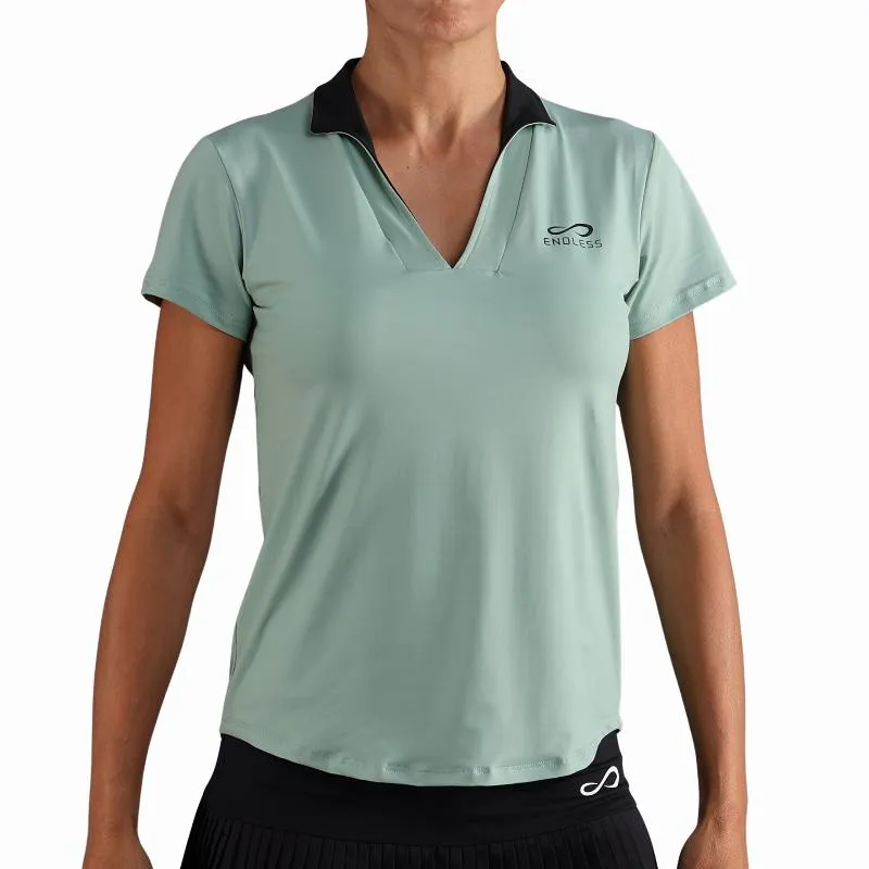 Mangas Polo Endless Onyx Verde Forest