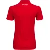Camisa Polo Head Club 22 Branco Vermelho Feminino