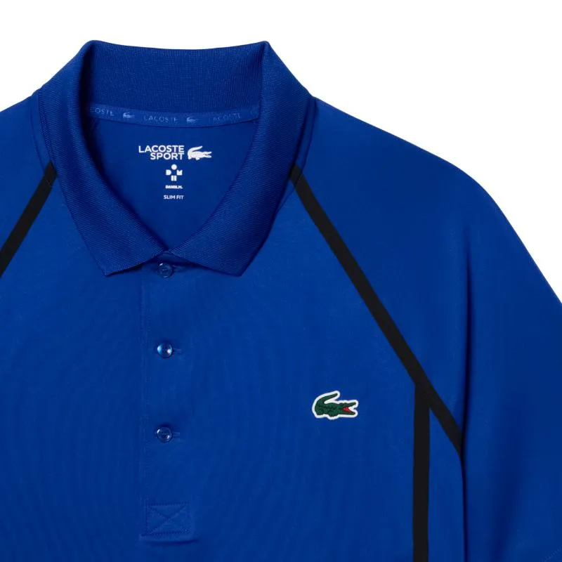Lacoste Daniil Medvedev Cobalt Blue Polo