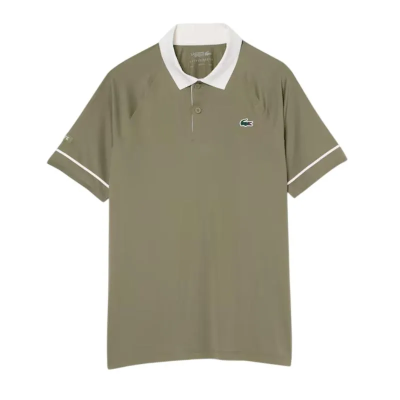 Polo Lacoste Novak Djokovic Kaki