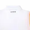Lacoste T-Shirt Polo Poliéster Reciclado Branco Laranja